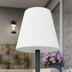 Newgarden Lola Slim LED tafellamp accu, antraciet