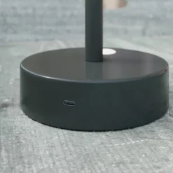 Newgarden Lola Slim LED tafellamp accu, antraciet