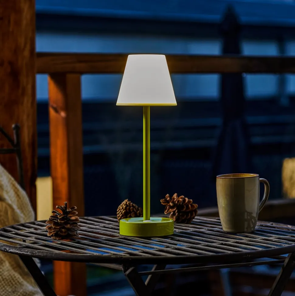 Newgarden Lola Slim LED tafellamp accu, lime