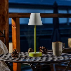 Newgarden Lola Slim LED tafellamp accu, lime