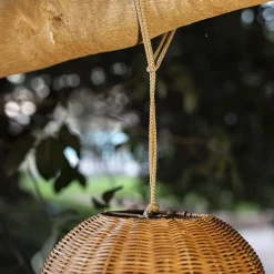 Newgarden Saona LED buiten hanglamp van rotan