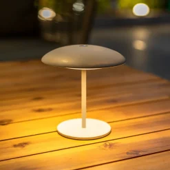 Newgarden Sardinia LED oplaadbare lamp IP44 wit 30 cm