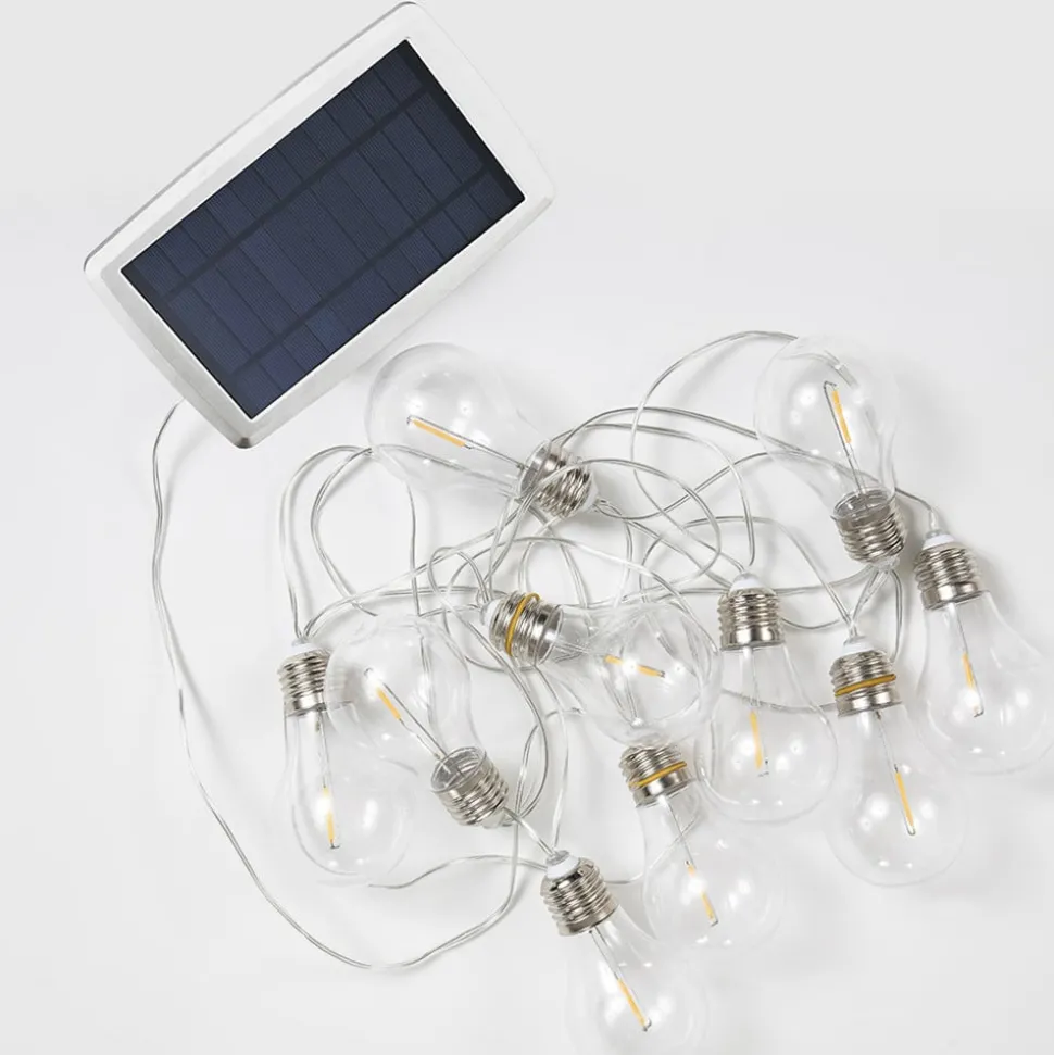 Newgarden Stella LED solarlichtketting, 2.700 K