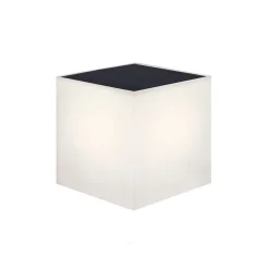 Newgarden Wally LED wandlamp solar, 18x18 cm