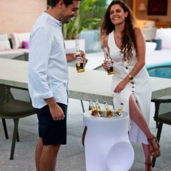 Newgarden Woody flessenkoeler met luidspreker