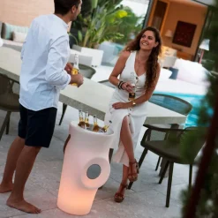 Newgarden Woody flessenkoeler met luidspreker