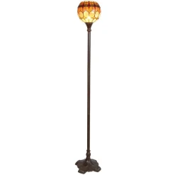 Niley - staande lamp in Tiffany-stijl