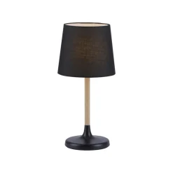 Nima tafellamp met zwarte stoffen kap