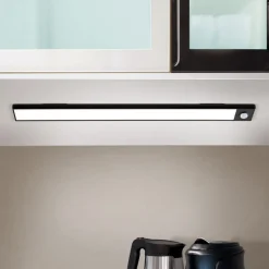 Norman LED meubelverlichting, zwart, oplaadbare batterij, sensor, USB