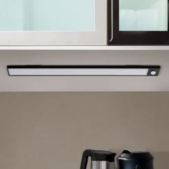 Norman LED meubelverlichting, zwart, oplaadbare batterij, sensor, USB