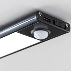 Norman LED meubelverlichting, zwart, oplaadbare batterij, sensor, USB