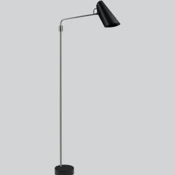Northern Birdy Swing vloerlamp zwart/staal