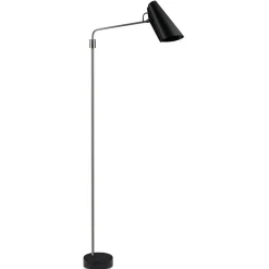 Northern Birdy Swing vloerlamp zwart/staal