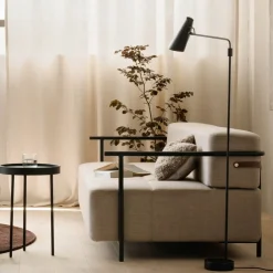 Northern Birdy Swing vloerlamp zwart/staal