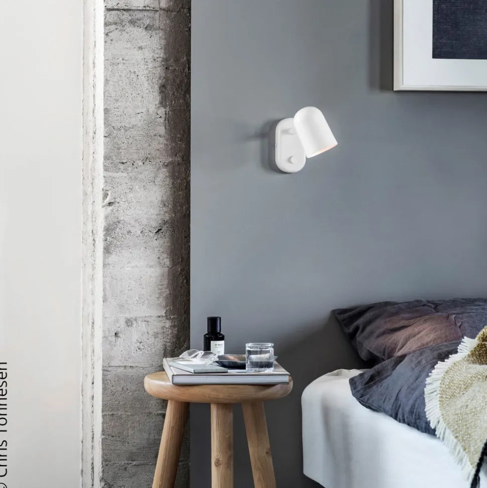 Northern Buddy Wall wandlamp, wit