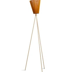 Northern Oslo Wood vloerlamp caramel/beige