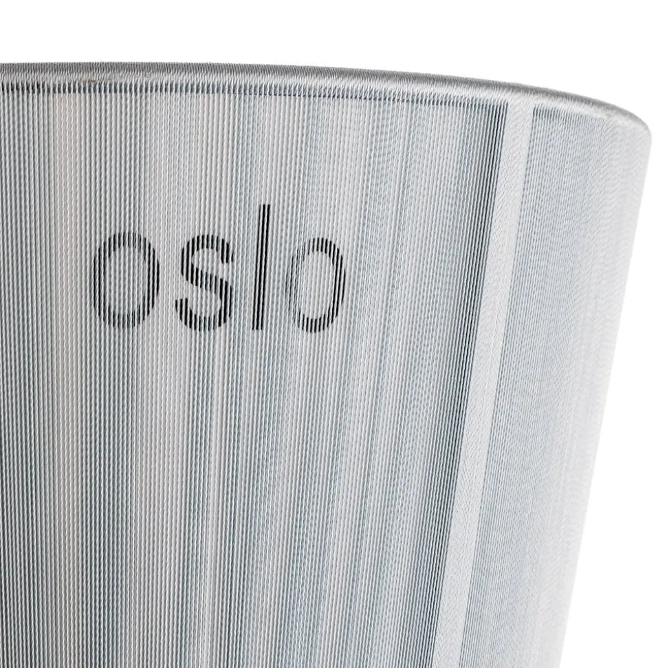 Northern Oslo Wood vloerlamp wit/lichtblauw