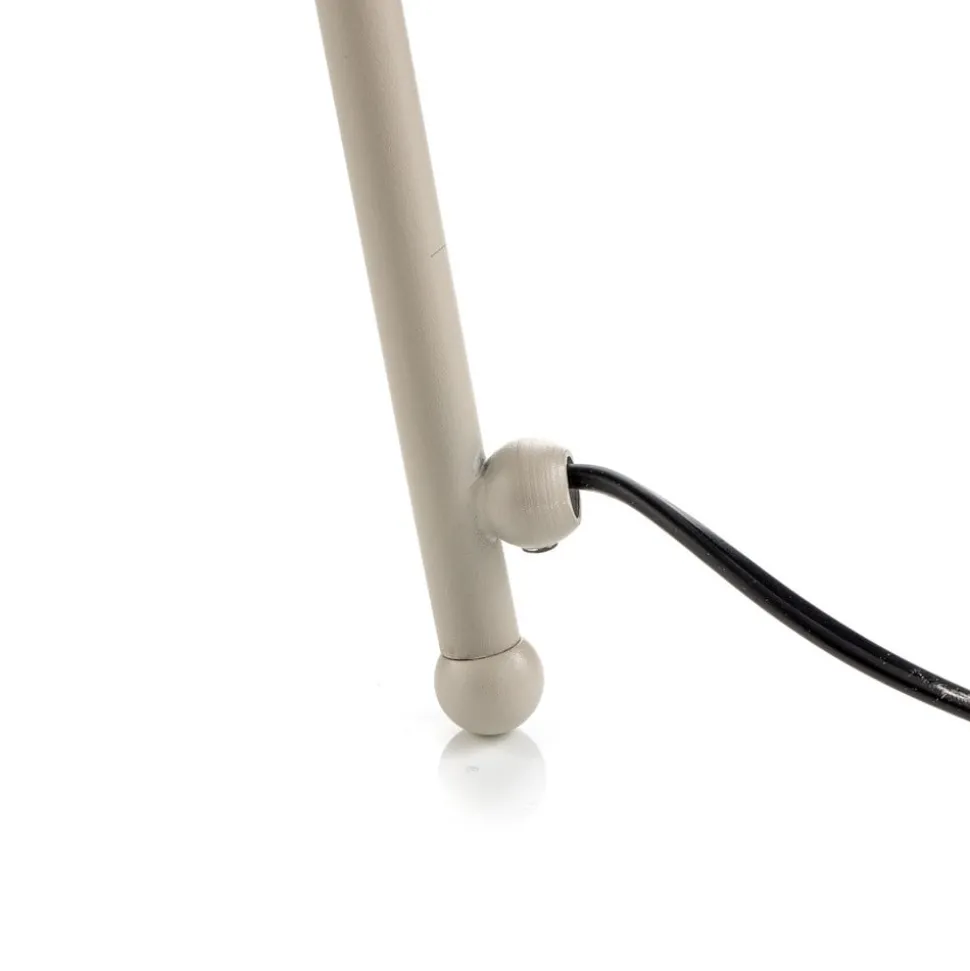 Northern Oslo Wood vloerlamp wit/lichtblauw