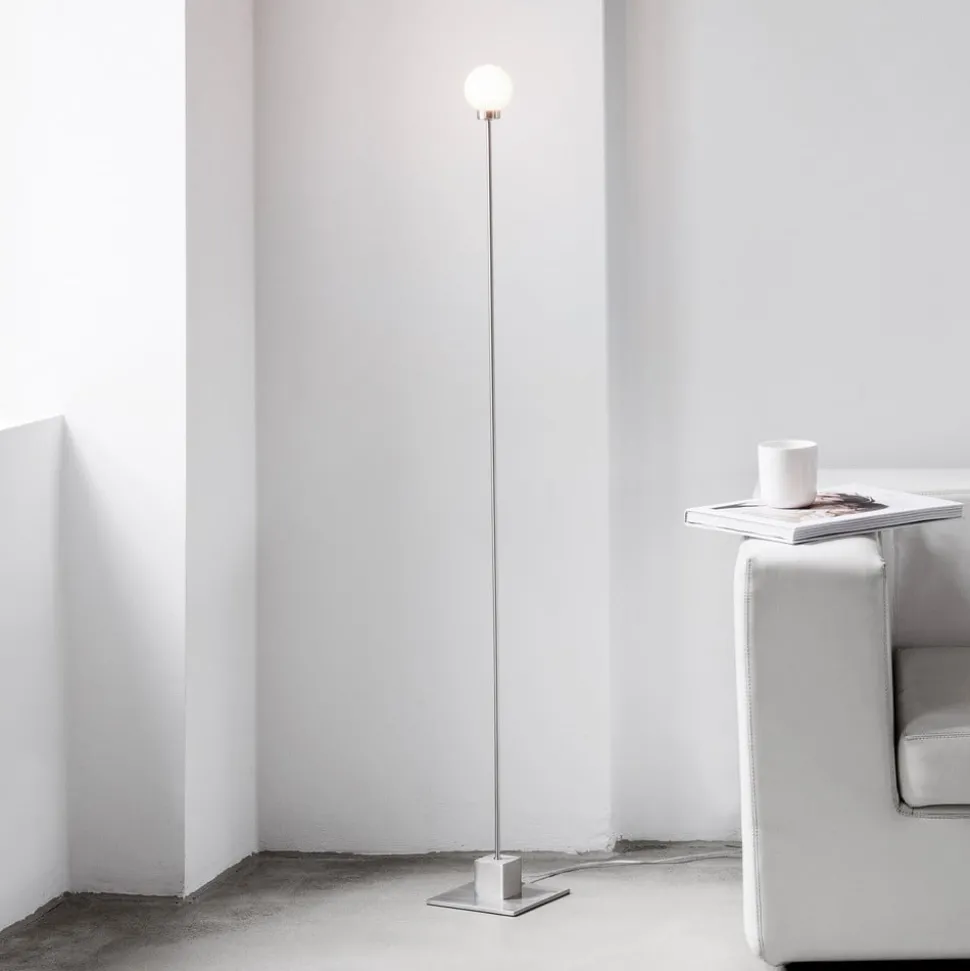 Northern vloerlamp Snowball, staal