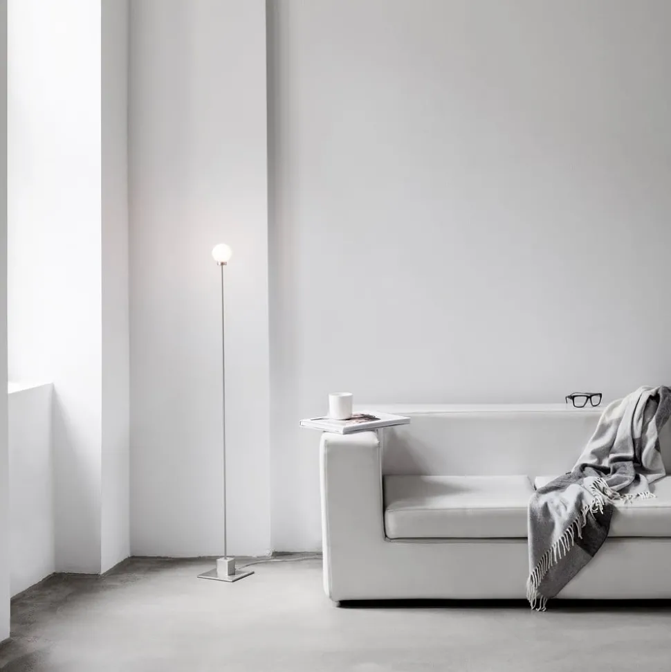 Northern vloerlamp Snowball, staal
