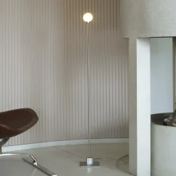 Northern vloerlamp Snowball, staal