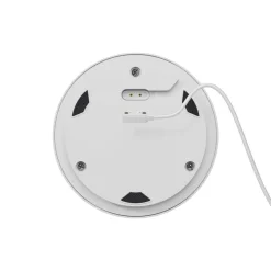 Numotion LED oplaadbare tafellamp, wit, glas, IP54, dimbaar