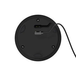 Numotion LED oplaadbare tafellamp, zwart, glas, IP54, dimbaar