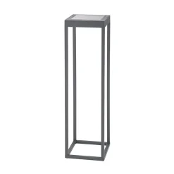 Numove LED lamp op zonne-energie, grafietgrijs, hoogte 52,5 cm