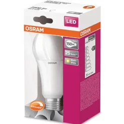 OLED lamp E27 20W, 2.700K, opaal, dimbaar