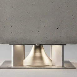 OLEV Cemento LED sokkellamp met luidspreker