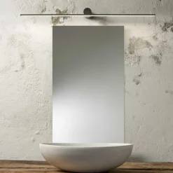 OLEV Slight AP LED wandlamp 102,5 cm zwart