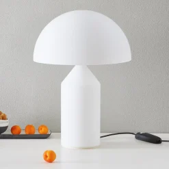 Oluce Atollo - tafellamp van Murano glas, 50 cm