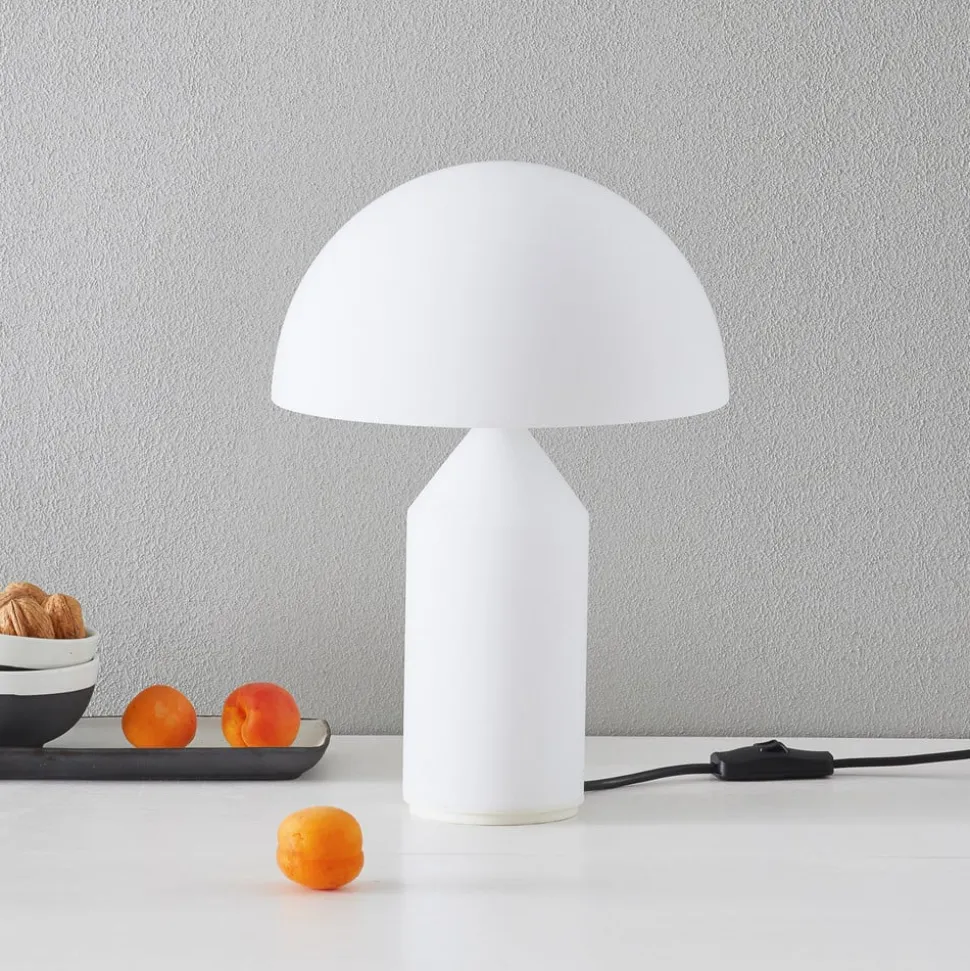 Oluce Atollo - tafellamp van Murano glas, 35 cm