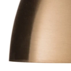 Oluce Atollo tafellamp, dimbaar, Ø38cm, goud