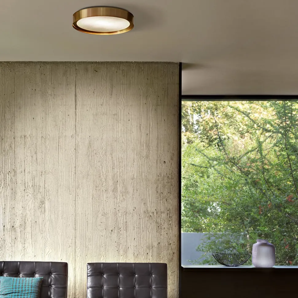 Oluce Berlin plafondlamp, diameter 30 cm