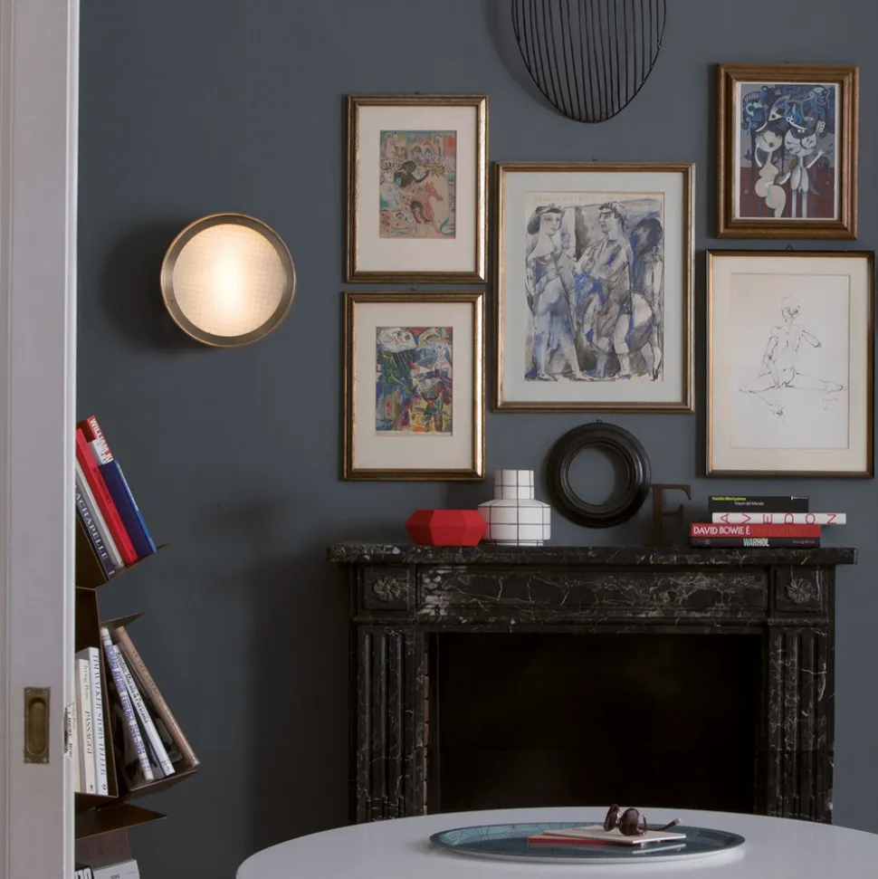 Oluce Berlin plafondlamp, diameter 30 cm