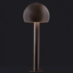 Oluce Otto 329 LED tuinpadverlichting, indisch bruin