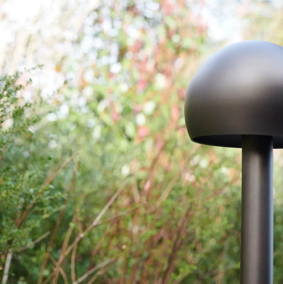 Oluce Otto 329 LED tuinpadverlichting, indisch bruin