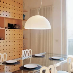 Oluce Sonora - Hanglamp van opaalglas, 50 cm