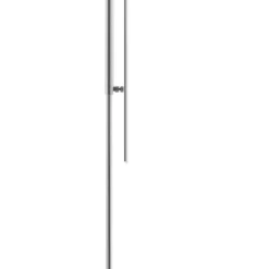 OMLED vloerlamp One f3l, roestvrij staal/zwart, OLED