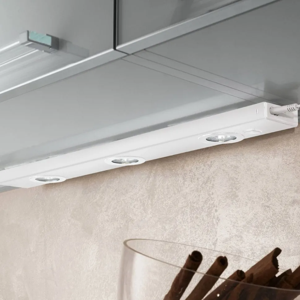 Onderbouwlamp Kob LED met schakelaar, wit