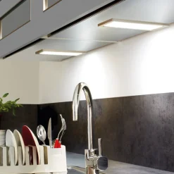 Onderbouwlamp LED Sky roestvrijstaal 4.000K