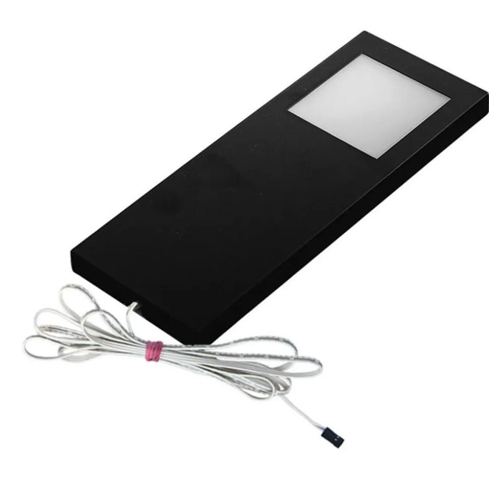 Onderbouwlamp LED Slim-Pad F 3.000K zwart