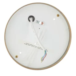 Opalen plafondlamp HARRY met messing