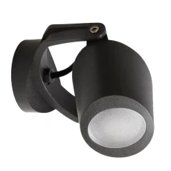 Opbouwspot Minitommy 1-lamps CCT zwart/frosted