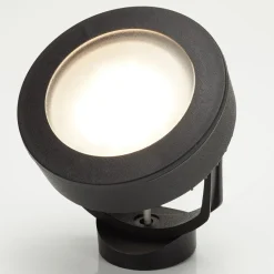 Opbouwspot Tommy rond zwart 1-lamps 10W CCT