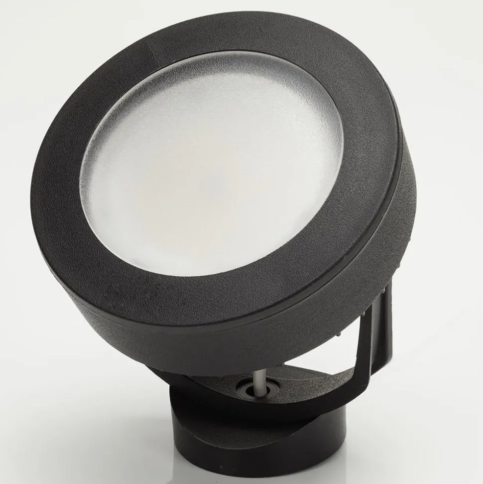 Opbouwspot Tommy rond zwart 1-lamps 10W CCT