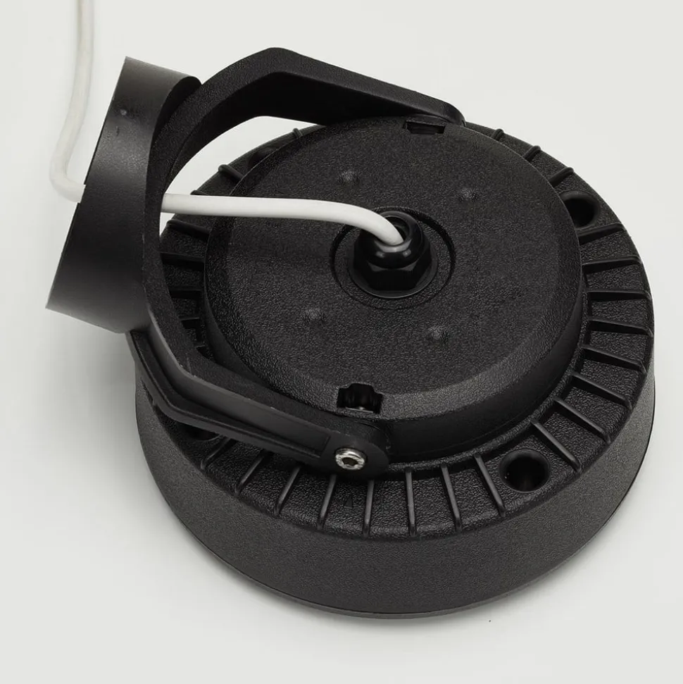 Opbouwspot Tommy rond zwart 1-lamps 10W CCT