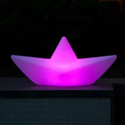 Oplaadbare LED lamp The BOAT lamp, drijfbaar, RGBW