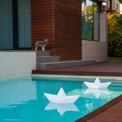 Oplaadbare LED lamp The BOAT lamp, drijfbaar, RGBW